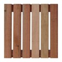 Ver imagem 3 de Kit Deck Modular 30cmx30cm com 20 Placas Madeira Eucalipto Isabela Revestimentos