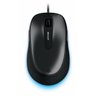 Mouse Microsoft Wired Comfort Optico 4500 Preto USB - 4FD-00025 - 2