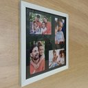 Ver imagem 2 de Quadro Multifotos 8 Fotos de 10x15 Paspatur Preto 30x30
