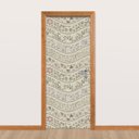 Ver imagem 2 de Adesivo de Porta - Terrazzo Floral Dekalque 93x213
