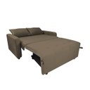 Ver imagem 4 de Sofá Cama Any 1.40 2 Lugares Ideal para Sala de Visitas:suede Capuccino
