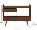 Ver imagem 2 de Aparador Buffet Retrô Pés Palito e Divisor de Ambientes Jb 4064 Canela - Comprar Moveis em Casa