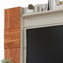 Ver imagem 3 de Estante Home Theater Riviera Off White/cinamomo para Tv até 60” - Permóbili