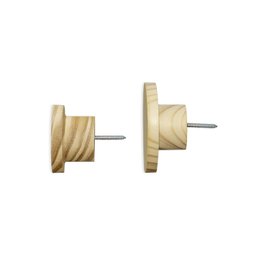 Gancho Conjunto Bola Duplo - Creme - 3