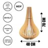 Abajur Grande de Chão PELICANO MDF Luminária - MDF CRU - 4