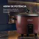 Ver imagem 4 de Panela Elétrica de Arroz 1L Oster Bordô 220V