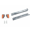 Ver imagem 2 de Corrediça Invisível Oculta 400mm Tandem Extração Total Tip-on (abertura por Toque) 30kg Blum Par