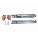 Ver imagem 3 de Corrediça Invisível Oculta 400mm Tandem Extração Total Tip-on (abertura por Toque) 30kg Blum Par