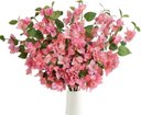 Ver imagem 1 de 10 Ramos Flores Primavera Bougainville 80cm de Vaso Artificiais