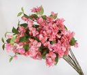 Ver imagem 2 de 10 Ramos Flores Primavera Bougainville 80cm de Vaso Artificiais