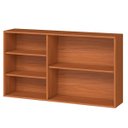 Ver imagem 2 de Armário Aéreo 100% Mdf 2 Portas com Nicho 120cm Luna Cinamomo/branco