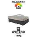 Ver imagem 7 de Base Box Baú 88x188 Linho com Colchão Airtech Ortobom Molas Ensacadas