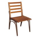 Ver imagem 2 de Conjunto com Mesa de Madeira Giratória e 6 Cadeiras Modelo Sol Marrom