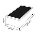 Ver imagem 5 de Cama Box Baú Solteiro Marrom 188x88