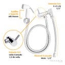 Ver imagem 2 de Kit Ducha Higiênica para Ligação na Caixa Acoplada C61-br Ducha Sanitária Chuveirinho Vaso