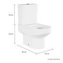 Ver imagem 2 de Kit Bacia + Caixa Acoplada + Assento Carrara Branco - Deca