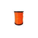 Ver imagem 3 de Fio Nylon Roçadeira 2,7mm Quadrado 2kg 279mt Laranja Spinner