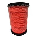 Ver imagem 2 de Fio Nylon Roçadeira 2,7mm Quadrado 2kg 279mt Laranja Spinner