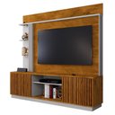 Ver imagem 1 de Estante Home Tv 65 Pol 201 Cm Atlanta Naturalle Off White Bechara