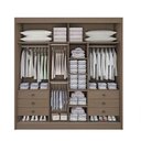 Ver imagem 2 de Guarda Roupa Cancun 2 Portas 100%mdf Ripado - Ddoro Móveis