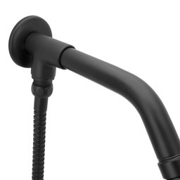 Chuveiro Ducha Flatt Preto/black Quadrado C/desviador - 4