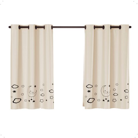 Cortina Quarto Infantil Proteçao Corta Luz 2,20mx1,30m Janela Decoração Criança
