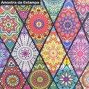Ver imagem 3 de Poltrona Nina Cr Suede Mandala Vermelho para Penteadeira