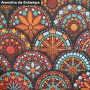 Ver imagem 3 de Poltrona Decorativa Nina Cr Suede Mandala P para Quarto