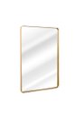Ver imagem 2 de Espelho Retangular com Moldura em Metal 70 X 50 Cm:dourado