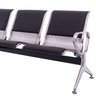 Cadeira Longarina de Espera, Clinica, Aeroporto Aço Inox com Estofado 3 Lugares - 3