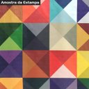 Ver imagem 3 de Poltrona Nina Cr Suede Triangulo Colorido para Camarim