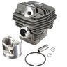 Kit Cilindro Para Motosserra Stihl 650 Ms650 Com Pistao Aneis - 1