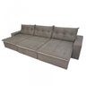 Sofá Retrátil e Reclinável com Pillow 6 Lugares Miró Ambiente Móveis Ltda - 2