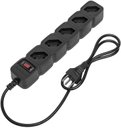 Ver imagem 1 de Filtro De Linha Intelbras 5 Tomadas Epe 205 Br Preto Bivolt