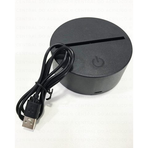 Luminária Luz Led-rgb 3d Stitch - Presente Criativo