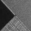 Ver imagem 4 de Tapete de Sala / Quarto 150 X 200 Cm - Funcional Geométrico Antiderrapante - Grafite 52 - J. Serrano