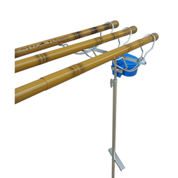 Suporte Pesca Na Água 3 Varas Estojo De Iscas 92 A 150 Cm - 4