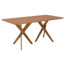 Ver imagem 1 de Mesa de Jantar 6 Lugares Tampo MDF 180x90 cm 21672 Cinamomo Ornar