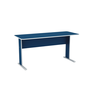 Mesa Gerência Maxxi Pandin 150 Cm Azul e Cinza - 1
