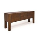 Ver imagem 3 de Buffet de Madeira 2 Portas 2 Gavetas Brut - Iaza Moveis