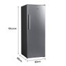 Freezer Refrigerador e Conservador Vertical Hq Frost Free 330 Litros Prata Hq-330fv-rff 220v - 7
