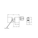 Ver imagem 2 de Cilindro Stam Cromado Pino Grosso 803/804/1801