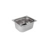 Cuba Gastronomica Inox GN 1/2 x 150mm (325x265mm) Brasinox - 2