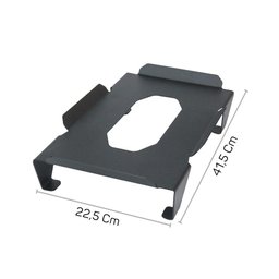 Suporte Base Gabinete Gamer Cpu Atx Apoio Mesa - Chão Preto - 4