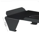 Ver imagem 6 de Suporte Base Gabinete Gamer Cpu Atx Apoio Mesa - Chão Preto