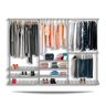 Guarda roupa closet aramado aberto armário modulado roupeiro 2,80 BR - 1