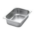 Ver imagem 1 de Kit 4 Cubas Gastronomica Inox 1/2x100mm com tampas Brasinox