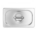 Ver imagem 1 de kit 10 Tampas de Cuba Gastronomica Inox 1/4 Sem Recorte - Brasinox