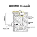 Ver imagem 3 de Refletor Power Led 9w Rgb em Abs Iluminação Multicolorida para Piscina - Luxpool