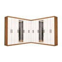 Ver imagem 2 de Closet Casal Duplo Rubi Premium 16 Portas Plus 8 Gavetas